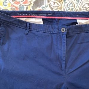 Talbots girlfriend chino 20W